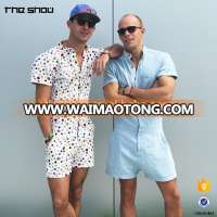 OEM manufacturer wholesale custom jumpsuit romper for men