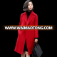 Korean version of high-end lapel women's handmade wool coat