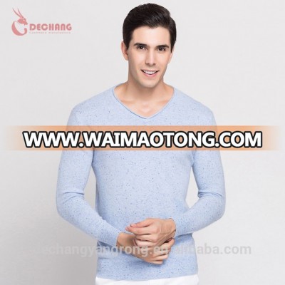 cheap price in stock man cashmere pullover sweater